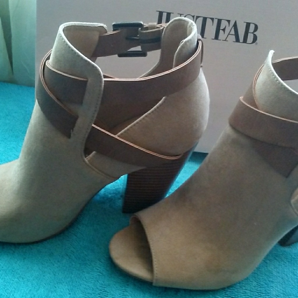 Denene Peep Toe Bootie